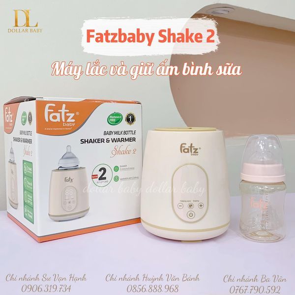  FATZ BABY - Máy lắc và giữ ấm bình sữa thông minh cho bé - Shake 2 
