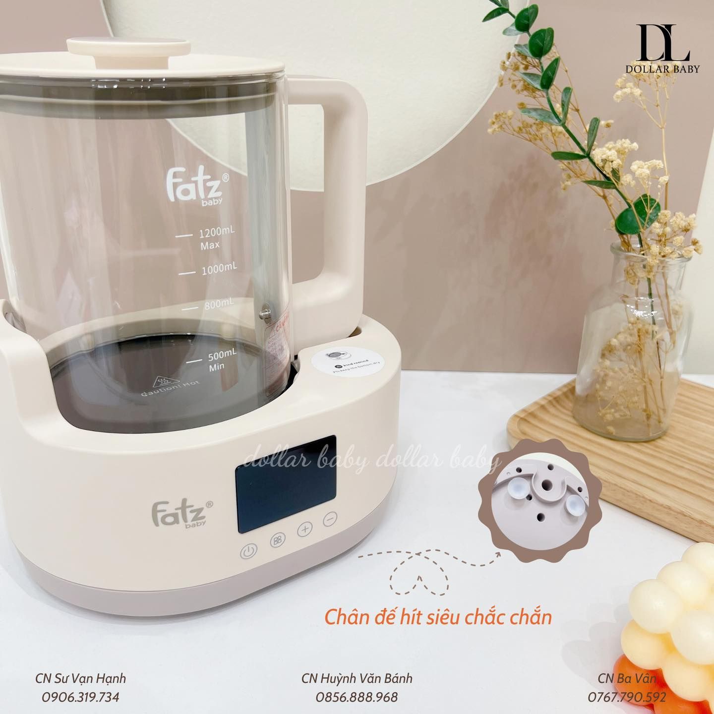  FATZ BABY - Bình đun và hâm nước pha sữa - Hiquick 1 