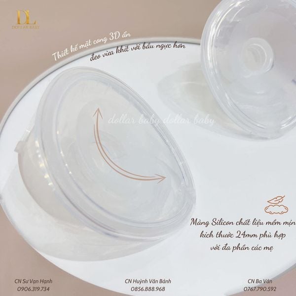  MOAZ BÉBÉ - Máy hút sữa điện đôi - MB075 