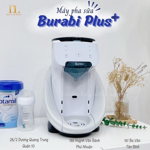  Máy pha sữa Burabi Plus (Phiên bản có kết nối Wifi) 