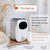  MOAZ BÉBÉ - Túi Ủ Bình Sữa Tích Điện Di Động - MB081 