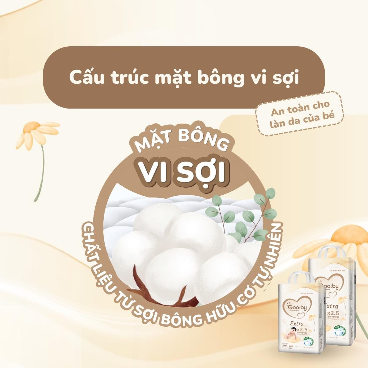  Bỉm quần Gooby Extra 