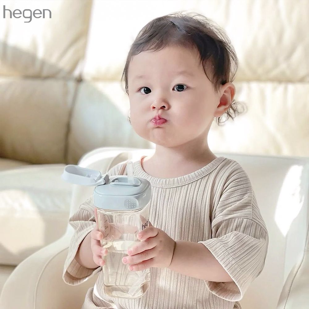  Bình Tập Uống Hegen Straw Cup PPSU - 330ml 