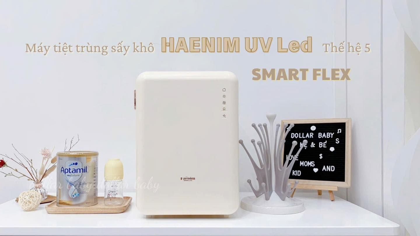  Máy Tiệt Trùng Sấy Khô Haenim UV Led 5G Smart Flex 