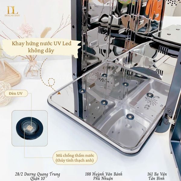  Máy Tiệt Trùng Sấy Khô Haenim UV Led 5G Smart Flex 