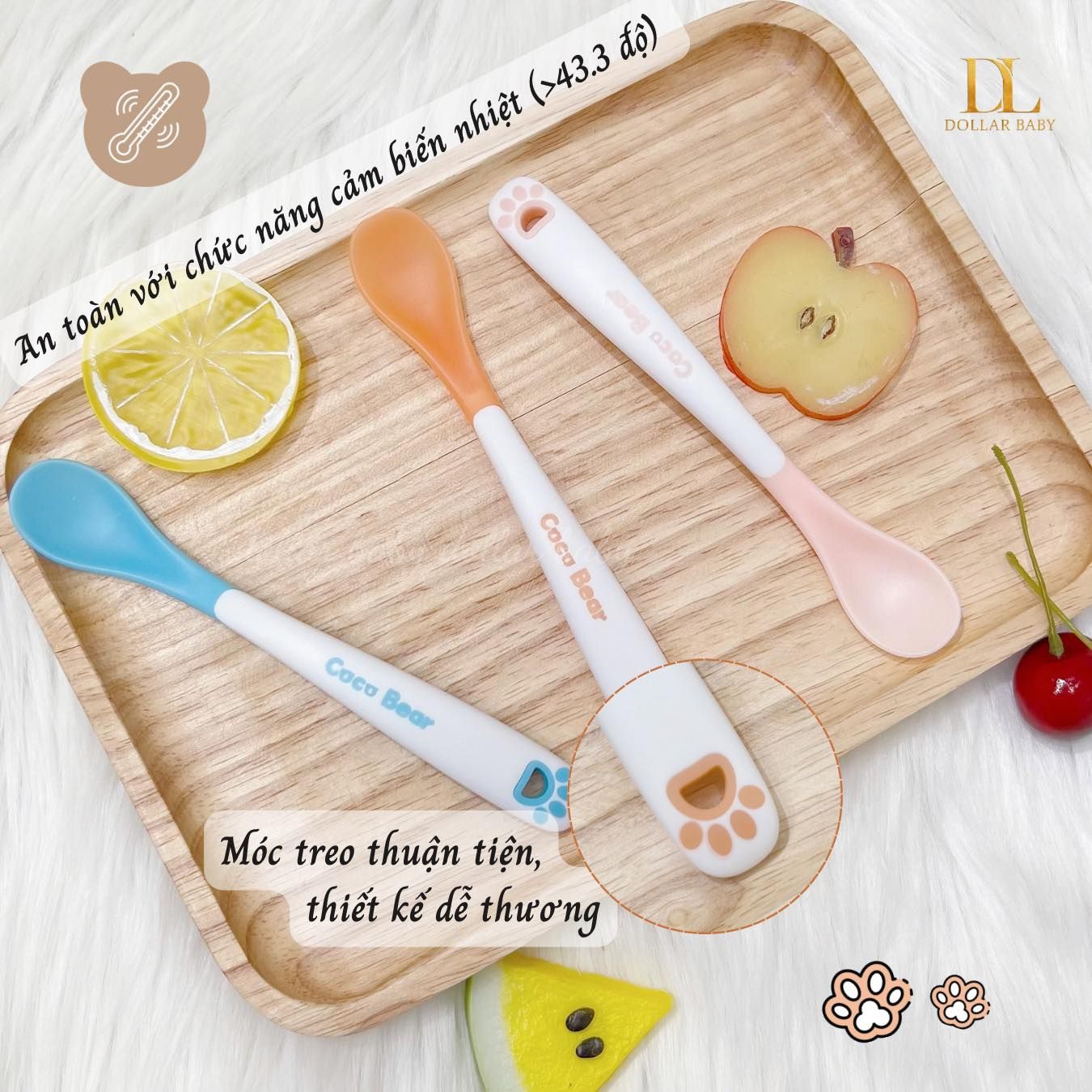  Thìa Báo Nóng CocoBear 