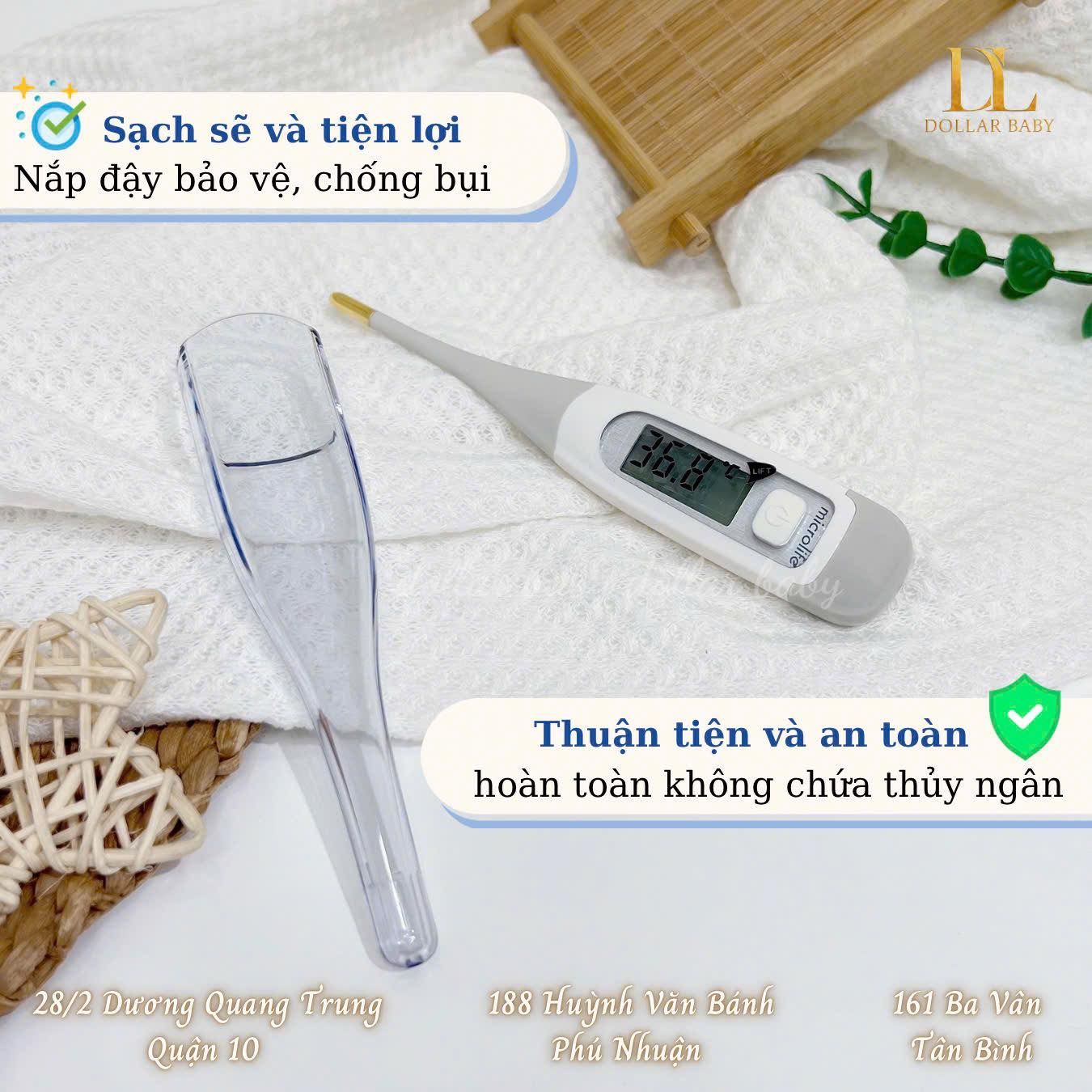  Nhiệt Kế Microlife Điện Tử ( kẹp nách ) - MT 850 