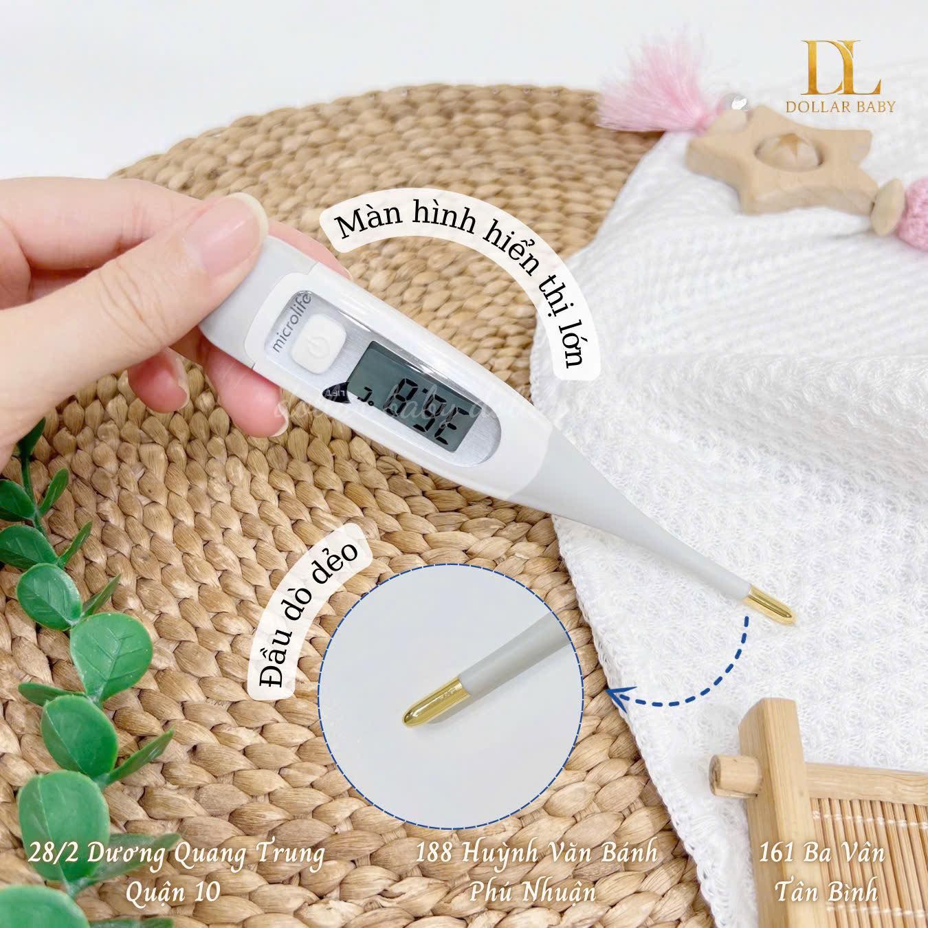  Nhiệt Kế Microlife Điện Tử ( kẹp nách ) - MT 850 