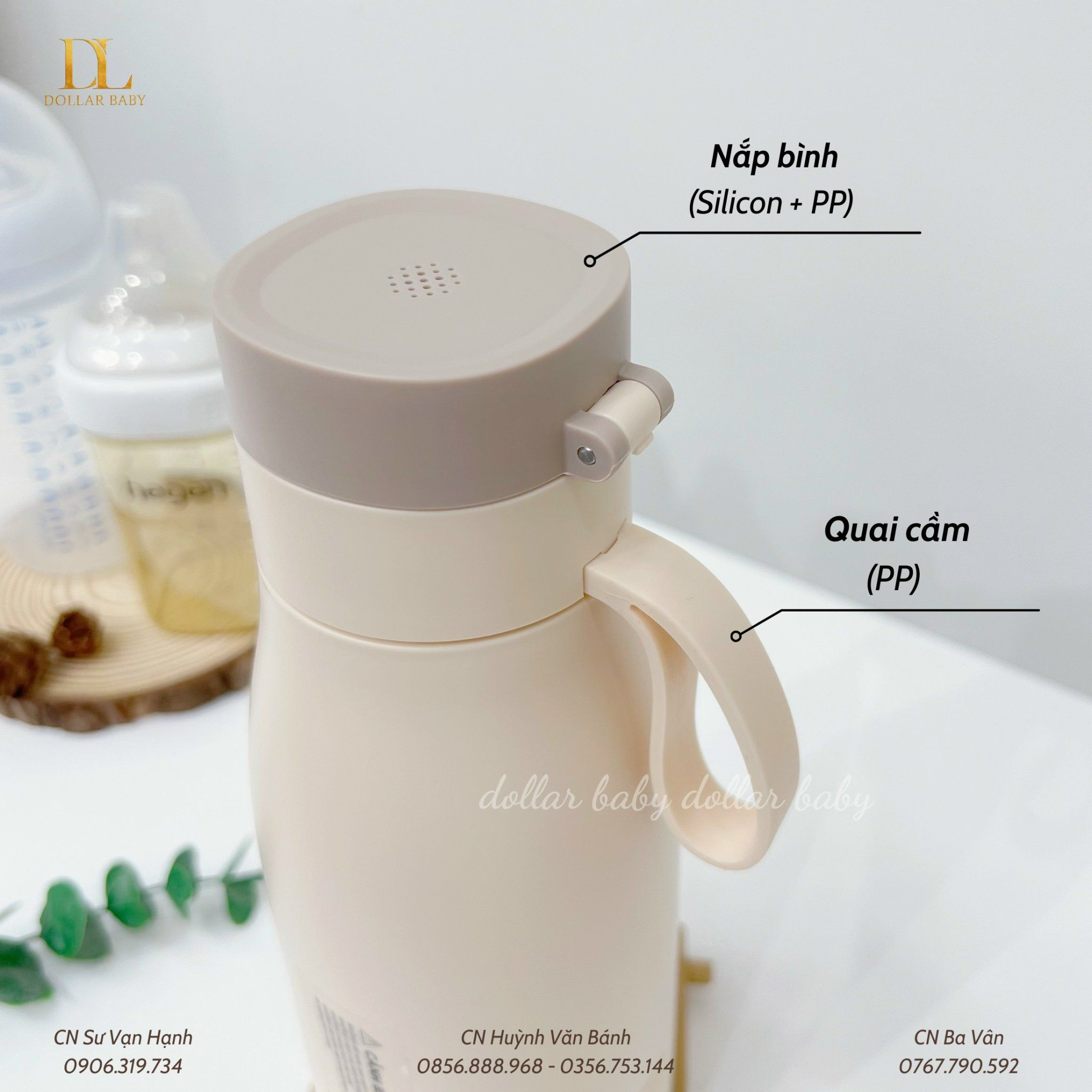  FATZ BABY - Bình đun và hâm nước pha sữa di động -  Mini Smart 3 