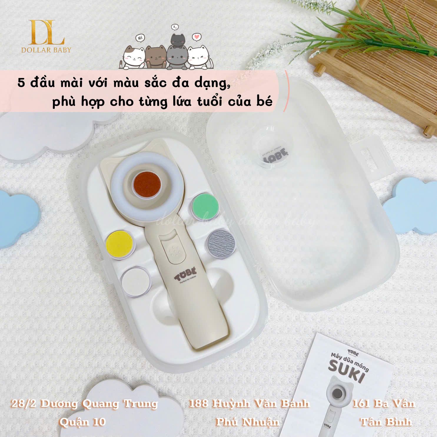  Máy Dũa Móng Suki - TOBÉ 