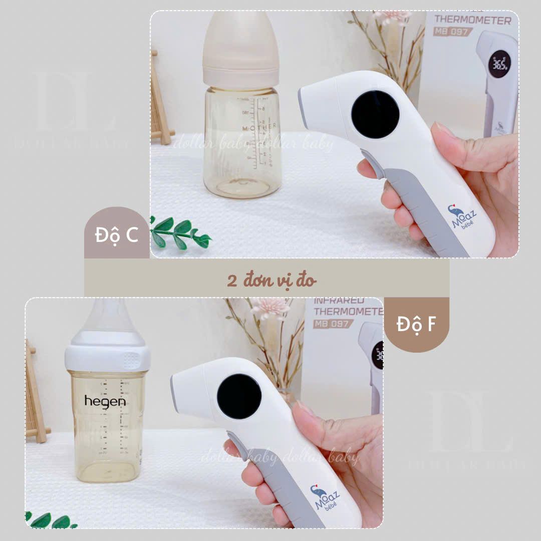  MOAZ BÉBÉ - Nhiệt Kế Hồng Ngoại - MB097 