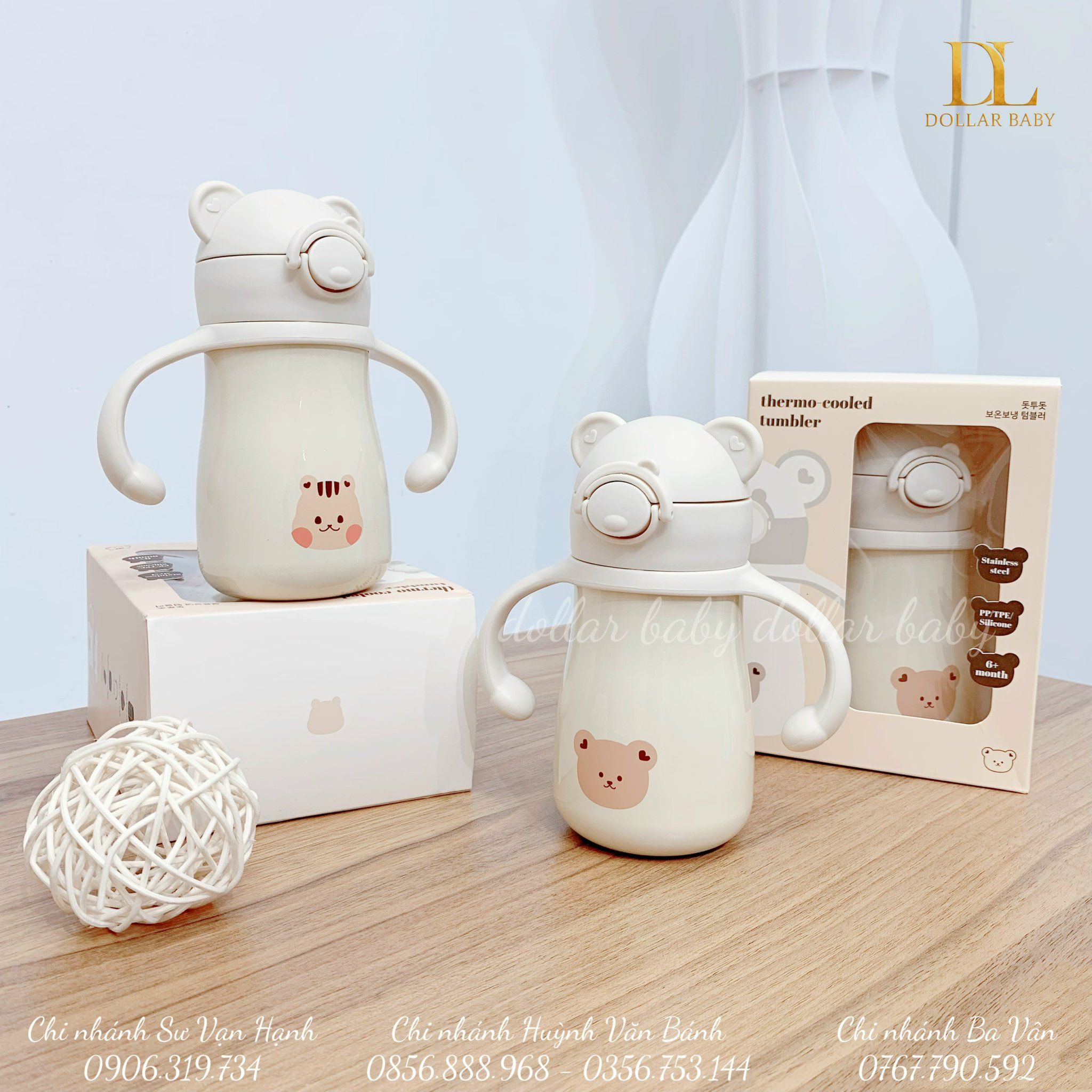  Bình Giữ Nhiệt Dottodot - Có Quả Tạ 