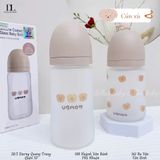  Bình sữa thuỷ tinh bọc silicon Ubmom 