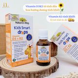  Nature's Way Kids Smart Drops Vitamin D3 + K2 (11ml) 