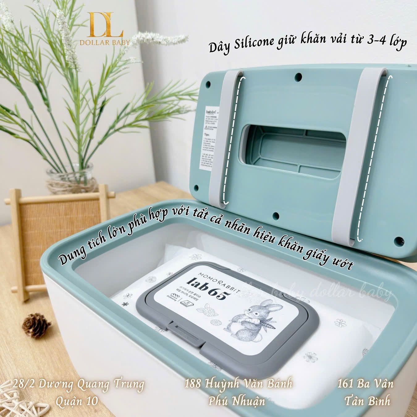  Máy ủ ấm khăn giấy ướt Beborn - Caldo 2 