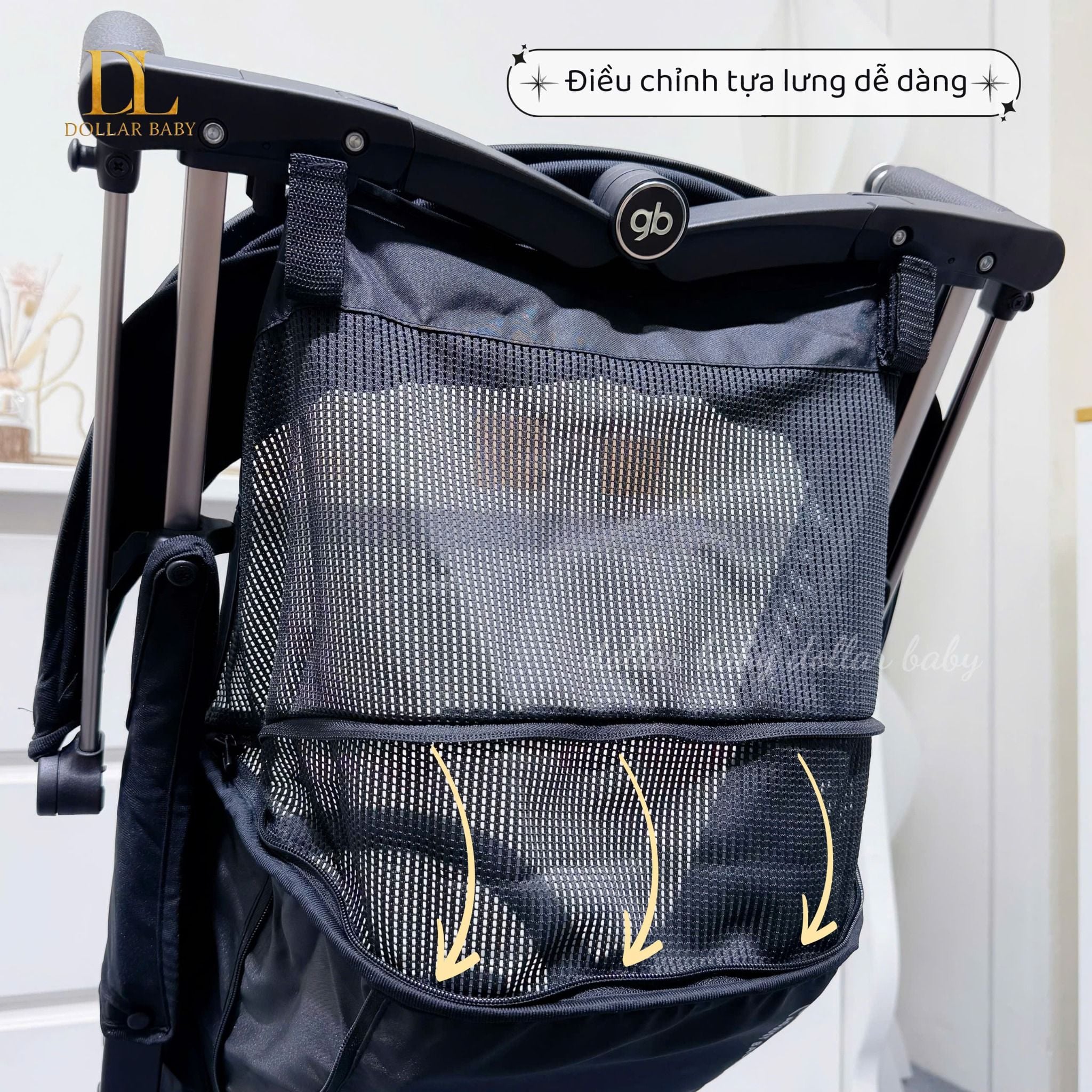  Xe đẩy gấp gọn GB Pockit ELF 