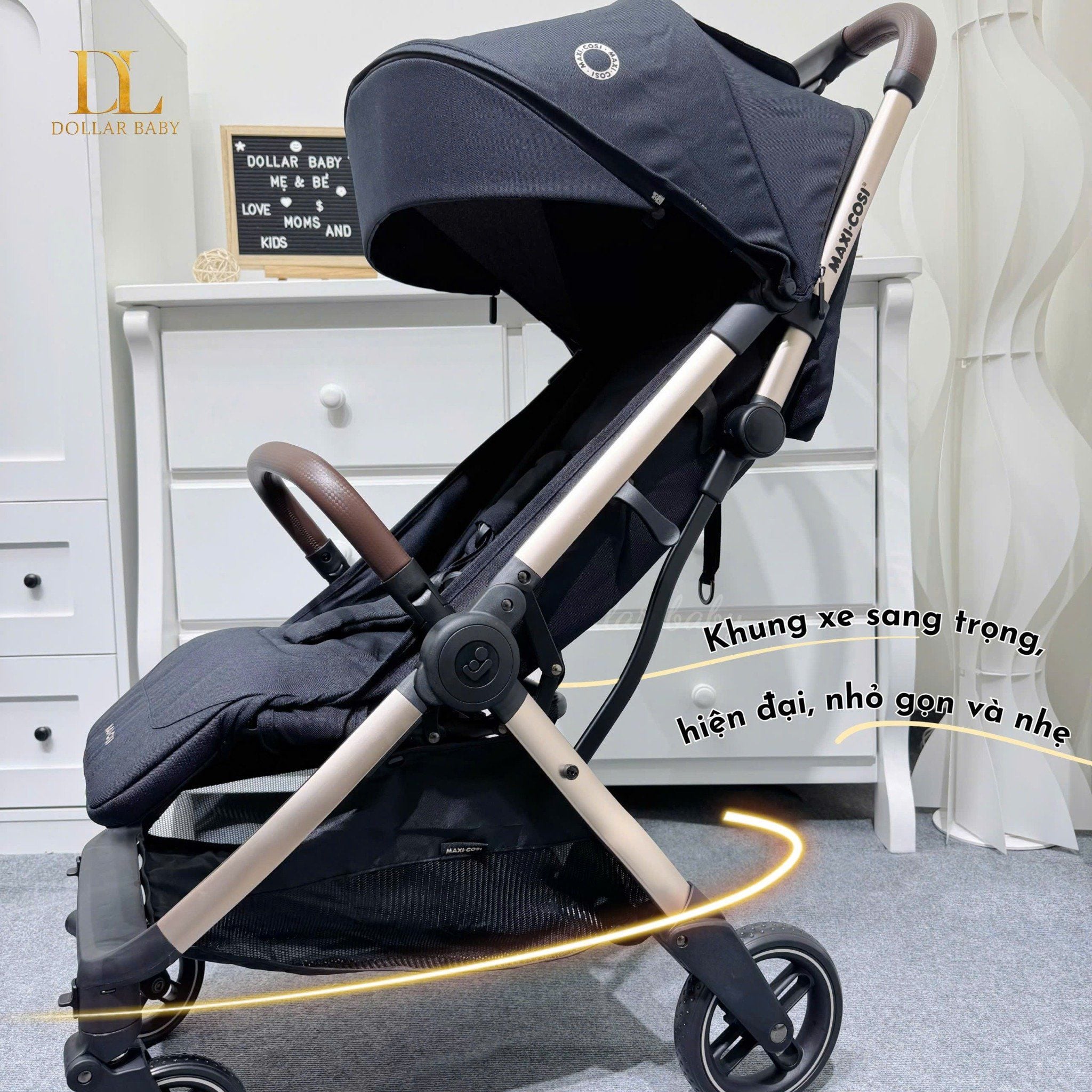  Xe đẩy gấp gọn Maxi-Cosi Eva3 