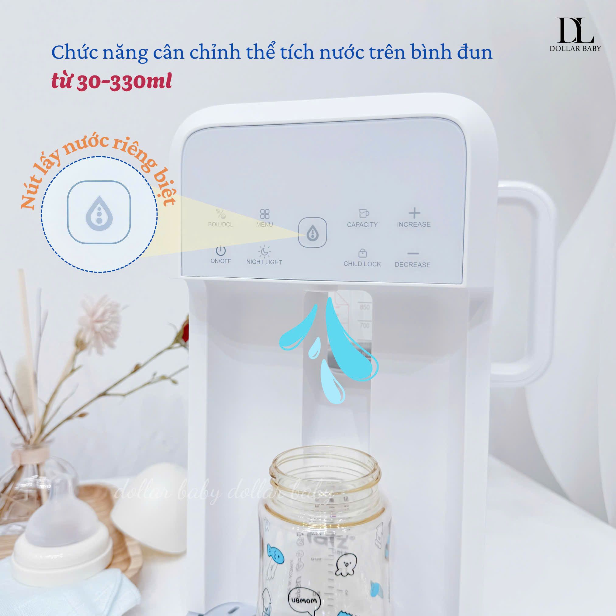  FATZ BABY - Bình đun và hâm nước pha sữa - Smart 10 Plus 
