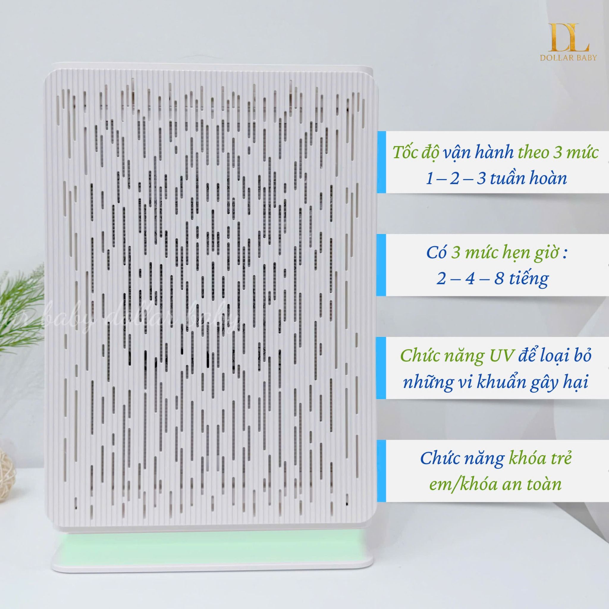  MOAZ BÉBÉ - Máy lọc không khí cao cấp - MB112 