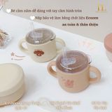  Cốc Tập Uống Silicone Bạch Kim Cao Cấp Dono&Dono 