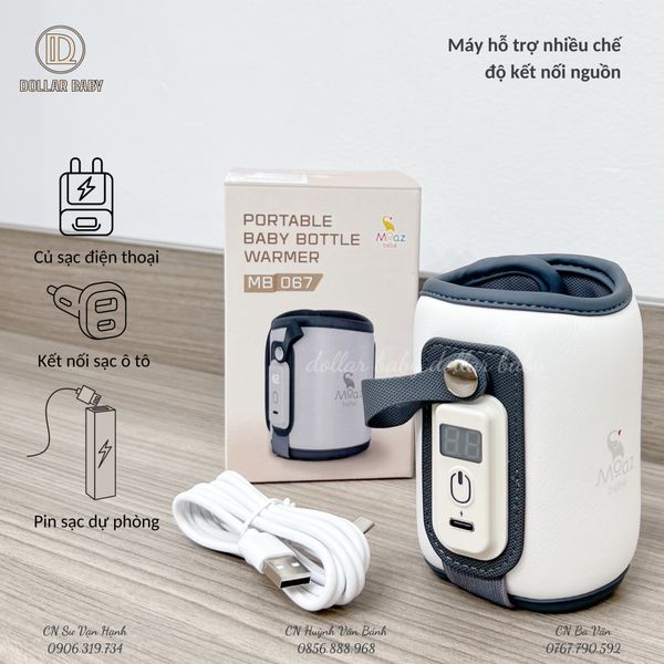  MOAZ BÉBÉ - Túi Ủ Bình Sữa - MB067 