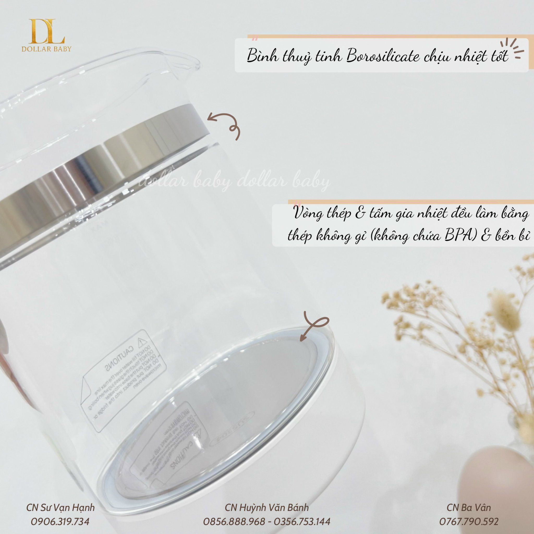  ADICON - Bình Đun Và Hâm Nước - G8 