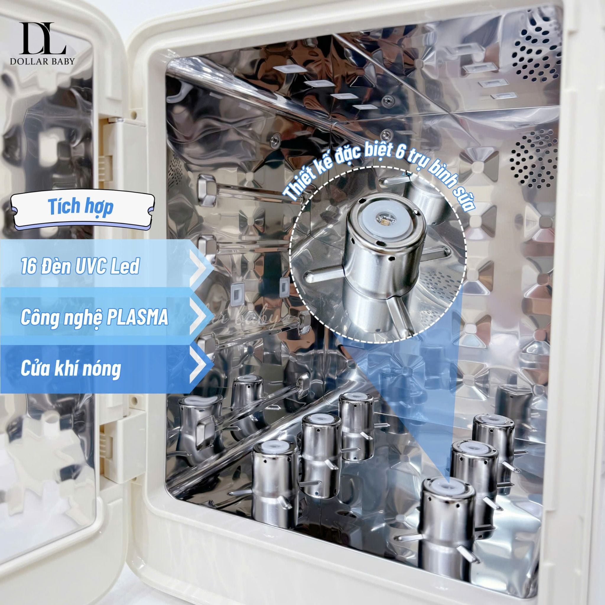  FATZ BABY - Máy tiệt trùng UVC-LED công nghệ Nano Plasma Ion - PLASMAX 9 