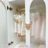  Bộ Tủ Gỗ Kính Trong - Tay Cầm Hình Thú 