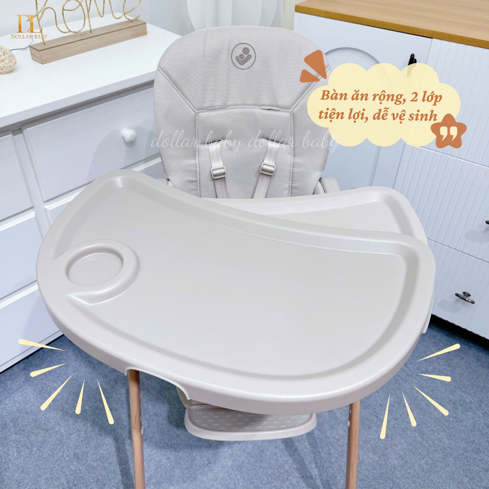  MAXI-COSI - Ghế ăn dặm cho bé Minla Plus 