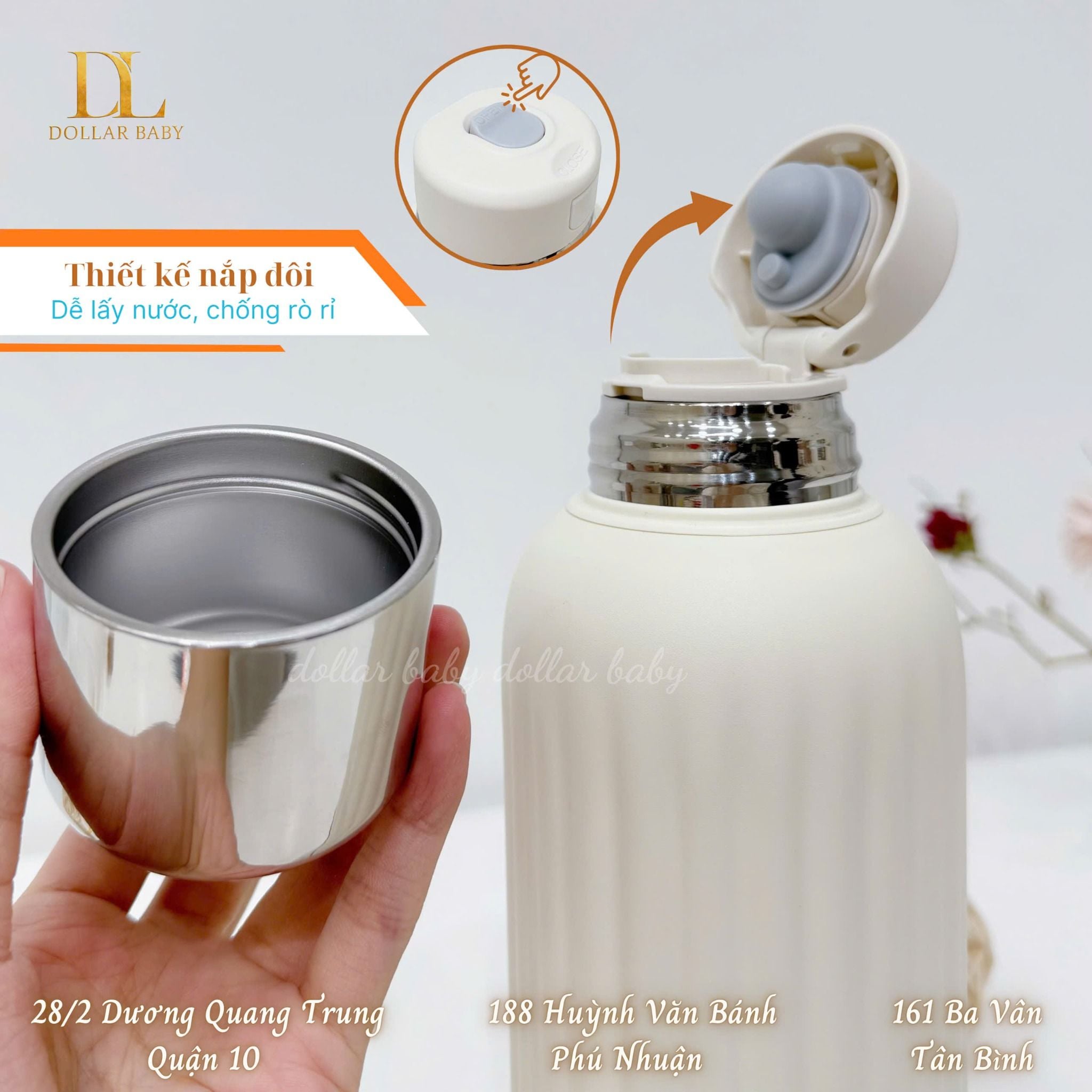  FATZ BABY - Bình hâm và đo độ tinh khiết nước pha sữa di động - Mini Smart 9 Plus 
