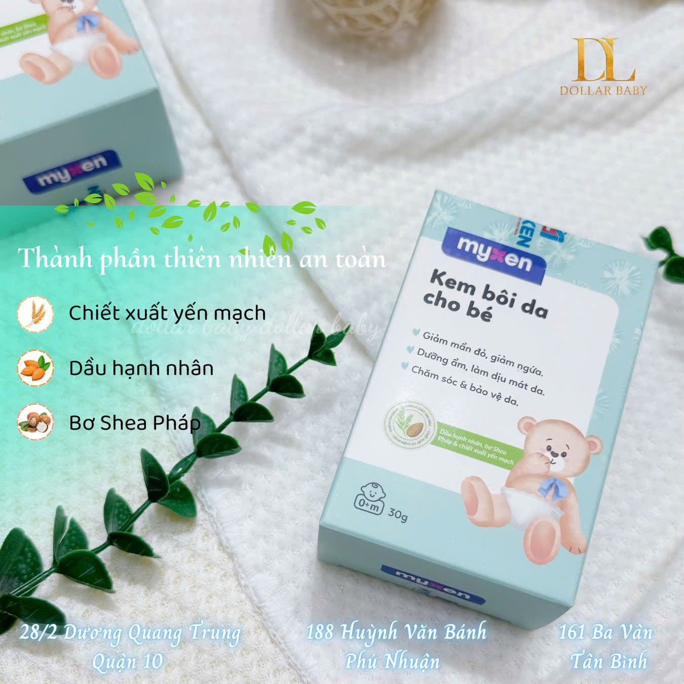  Myxen - Kem Bôi Da Giảm Mẫn Đỏ 