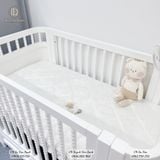  Cũi Gỗ Cao Cấp VICTORIA Trắng ( ELLIE ) 