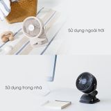  Quạt Kẹp Tích Điện Dono&Dono Phiên Bản Nâng Cấp Muteon 