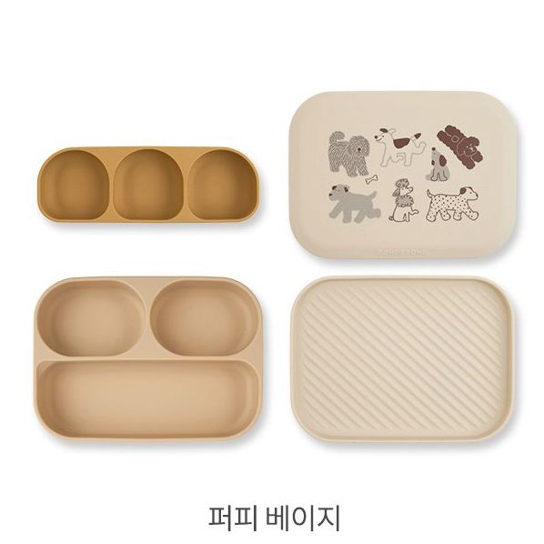  Set Khay Ăn Dặm Silicon Dono&Dono Mamazone 