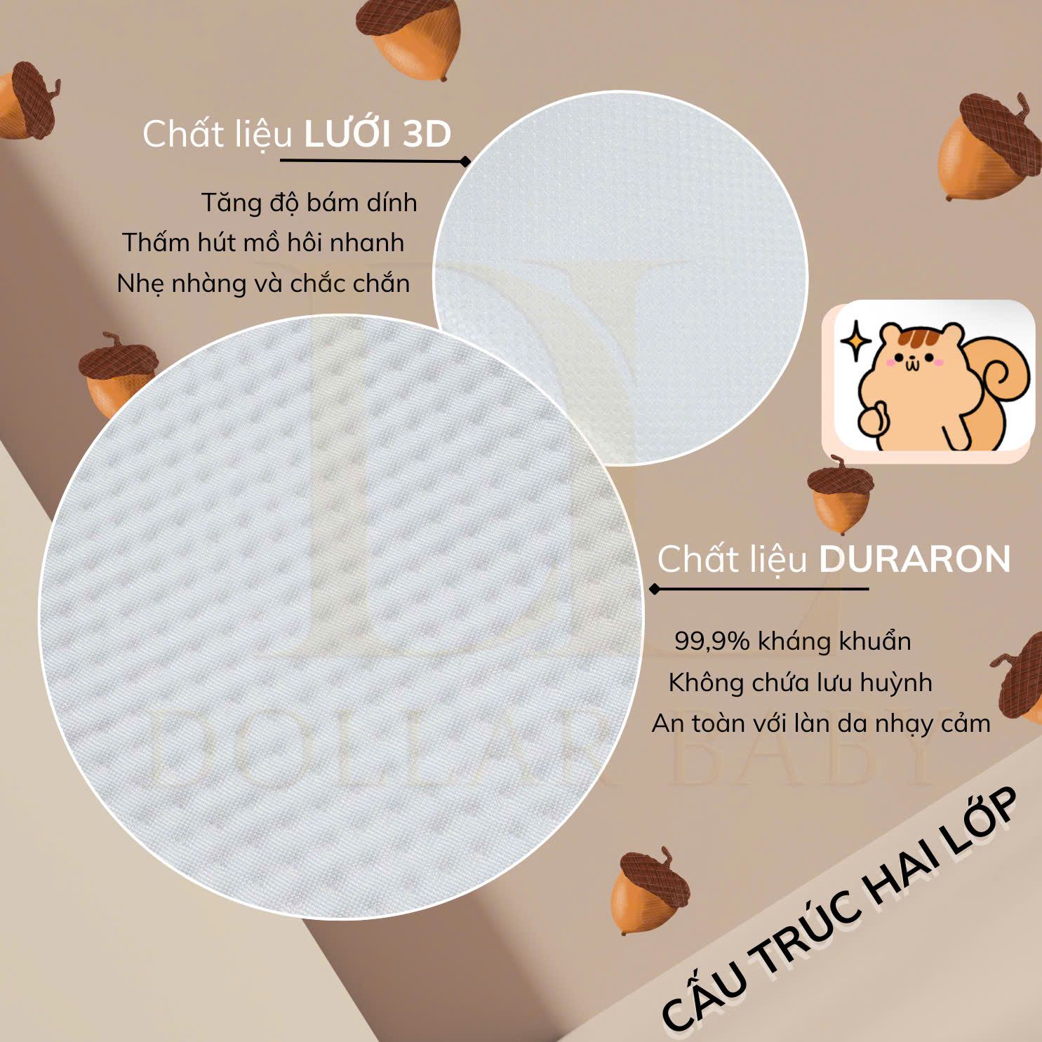  Thảm mát Duraron Cooling Airmesh DOTORI 