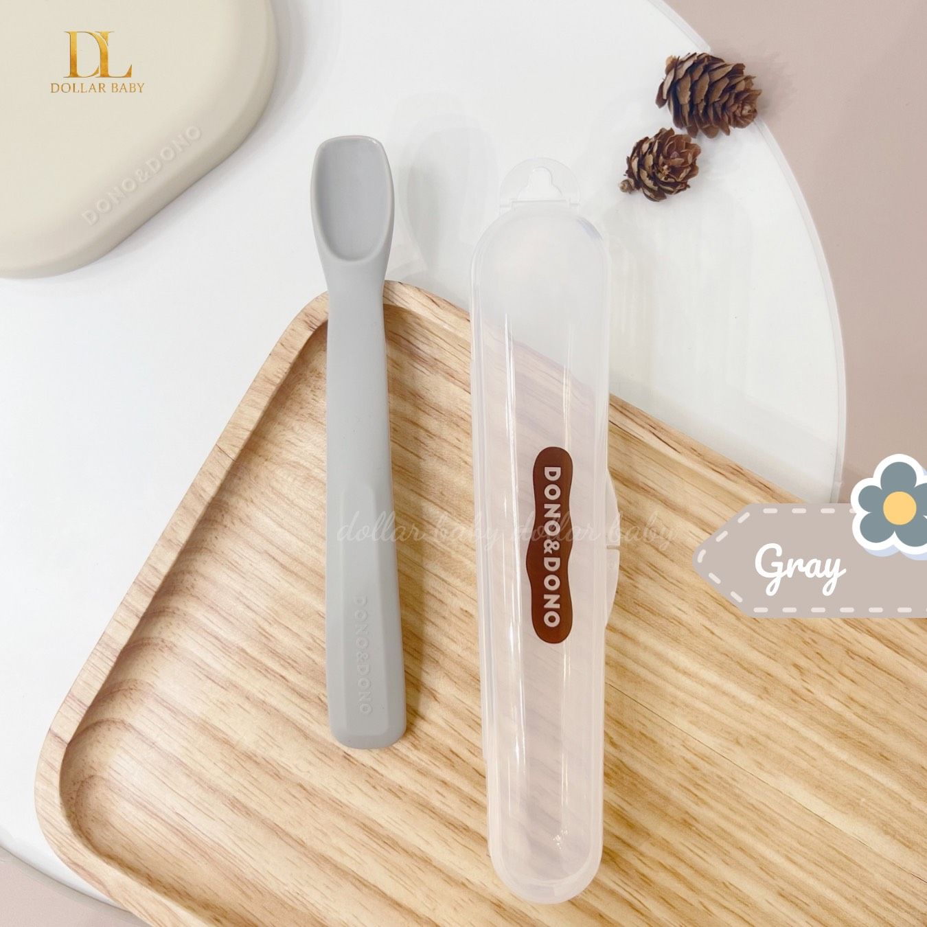  Set 2 Thìa Silicon Cao Cấp DonoDono 