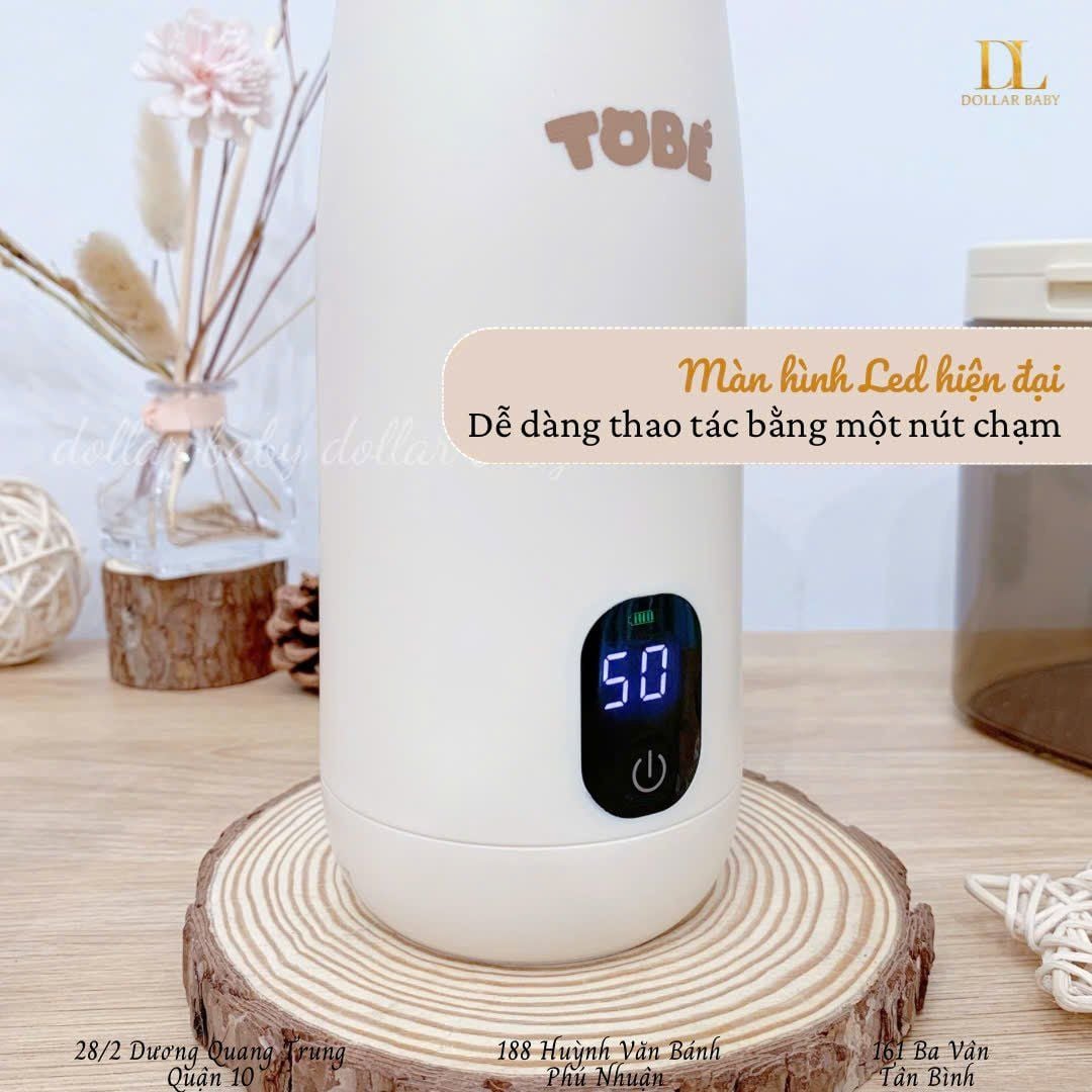  TOBÉ - Bình Đun Nước Pha Sữa Di Động - Riki 