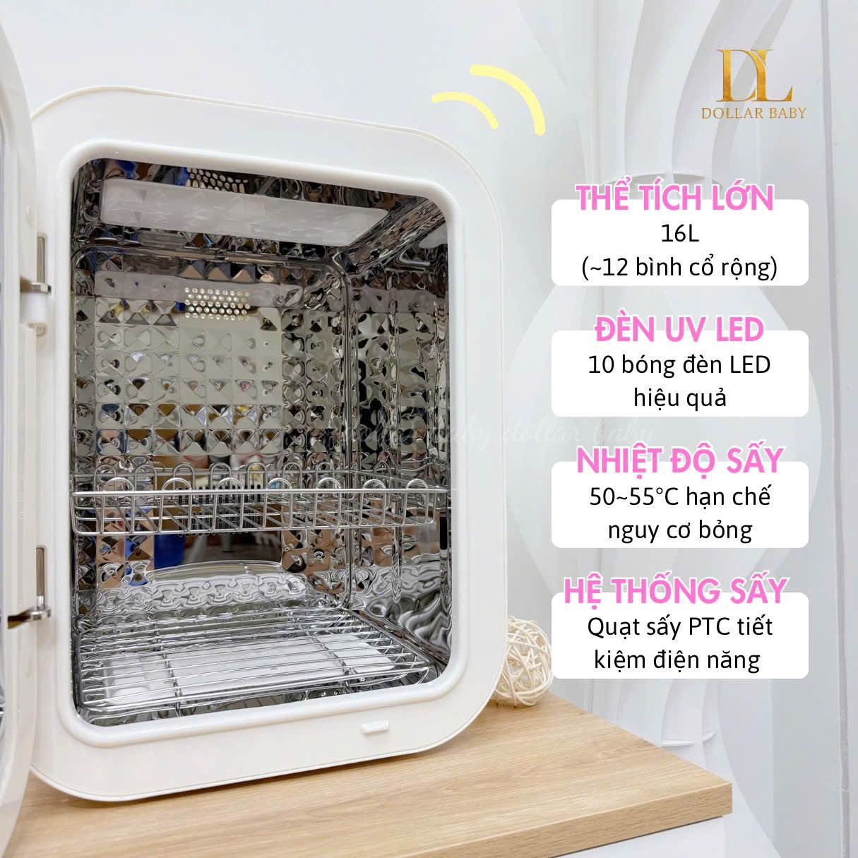  Máy Tiệt Trùng Sấy Khô UVC Adicon Lead S10 