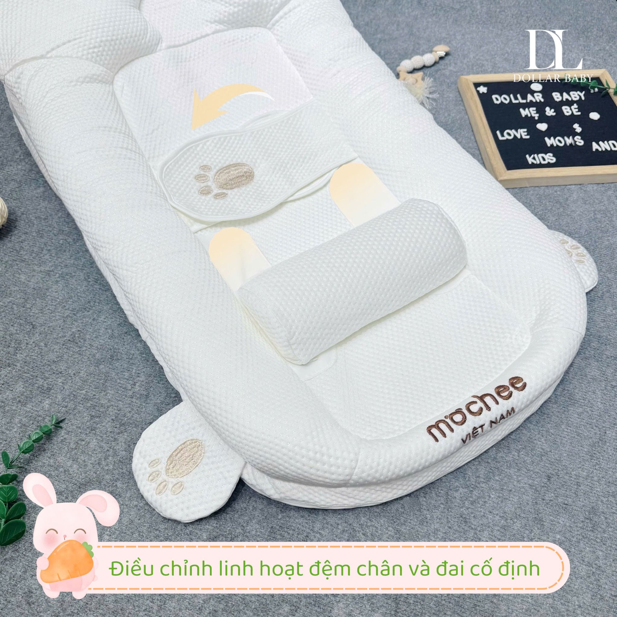  Gối Chống Trào Ngược 3in1 CoolTouch Mochee 