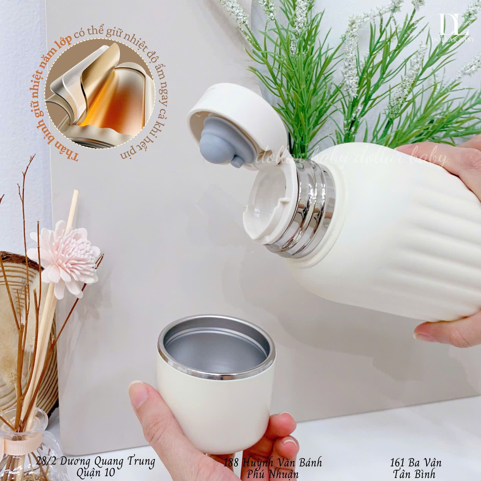  FATZ BABY - Bình Hâm Và Đo Độ Tinh Khiết Nước Pha Sữa Di Động - Mini Smart 9 