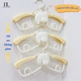  Set 5 móc treo quần áo hình gấu cho bé 