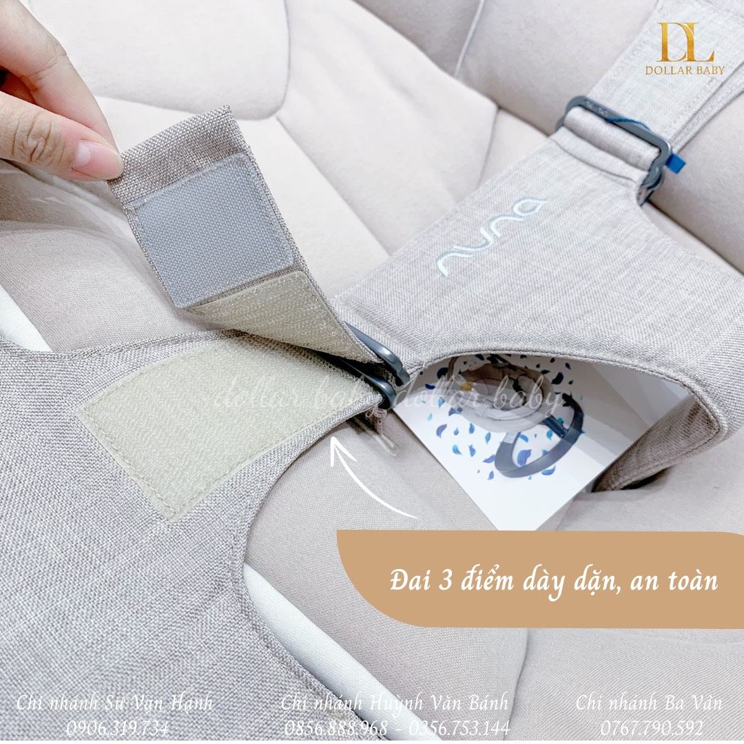  Nôi đưa NuNa Leaf Grow Bouncer 