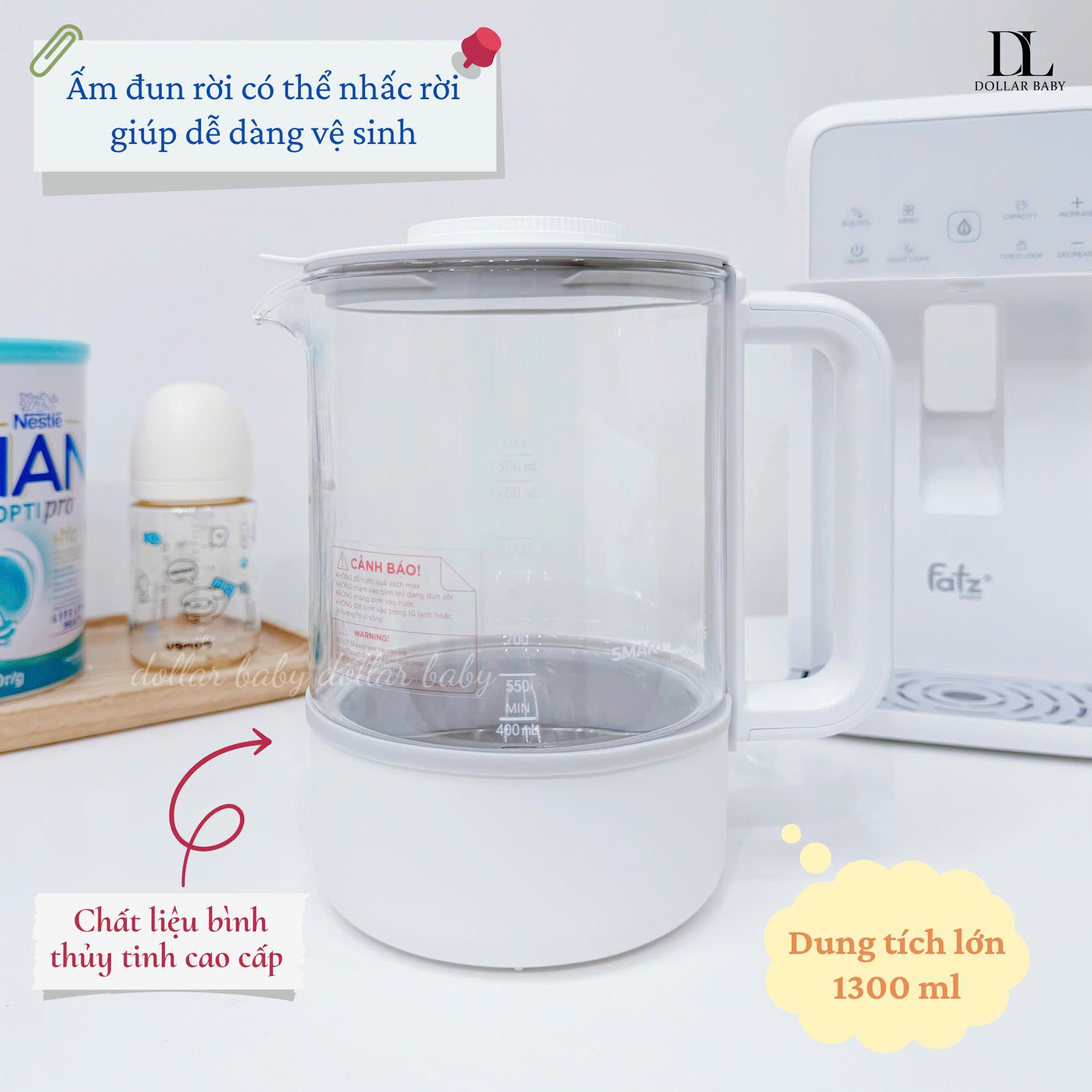  FATZ BABY - Bình đun và hâm nước pha sữa - Smart 10 Plus 