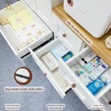  Bộ Tủ Gỗ Trắng Gấu 