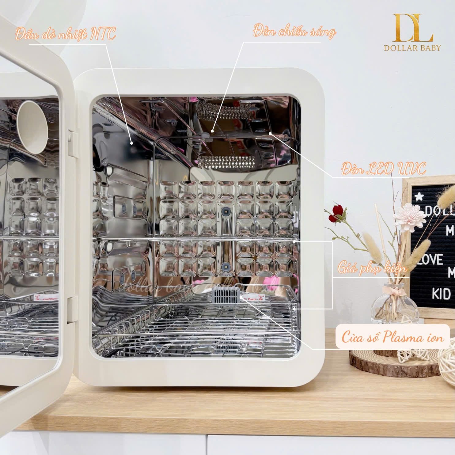  FATZ BABY - Máy Tiệt Trùng UVC-LED Công Nghệ Nano Plasma Ion - PLASMAX 7 