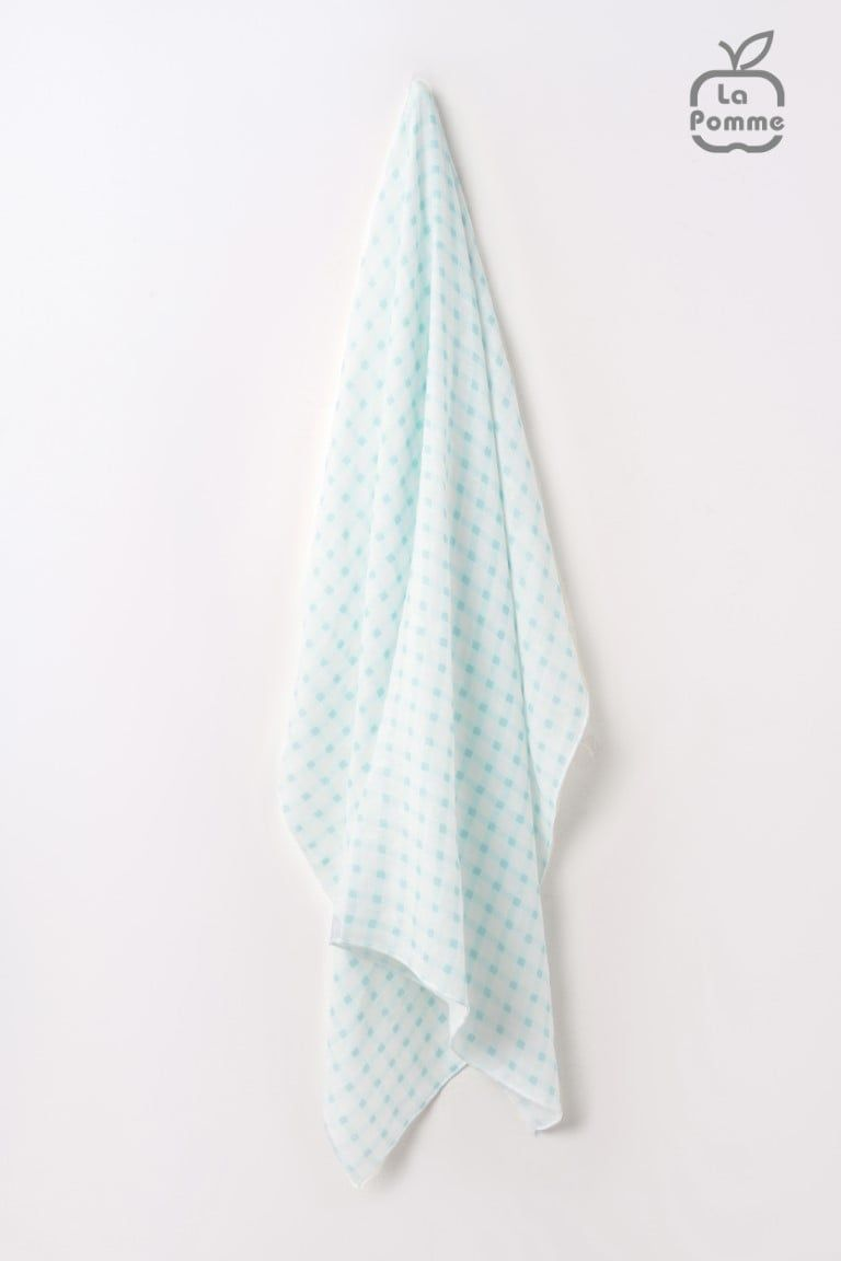  Khăn Đa Năng Sợi Tre Lụa La Pomme Phối Màu ( 120 x120 ) 