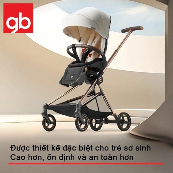  Xe đẩy 2 chiều gấp gọn GB Cruiser 
