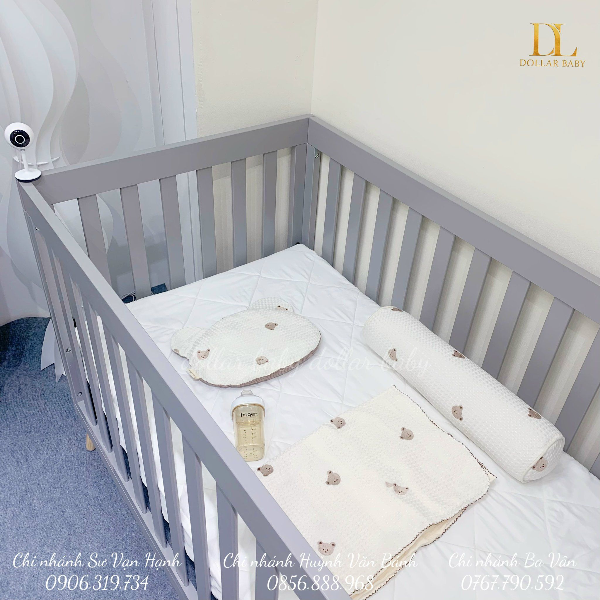  Giường Cũi Đa Năng Delta Children - ( 139.7 x 77.5 x 91.4 cm ) 