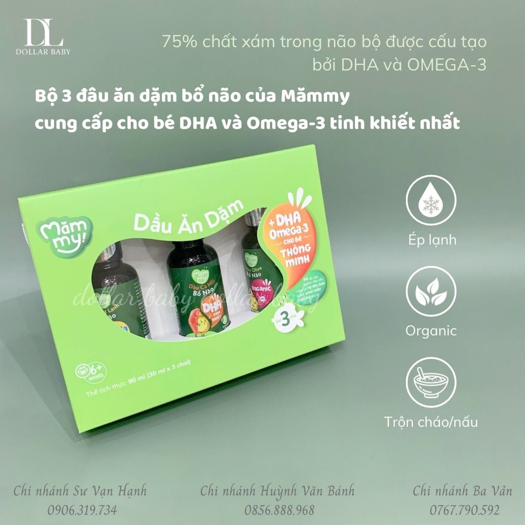  Dầu Ăn Dặm MămMy (100ml) 