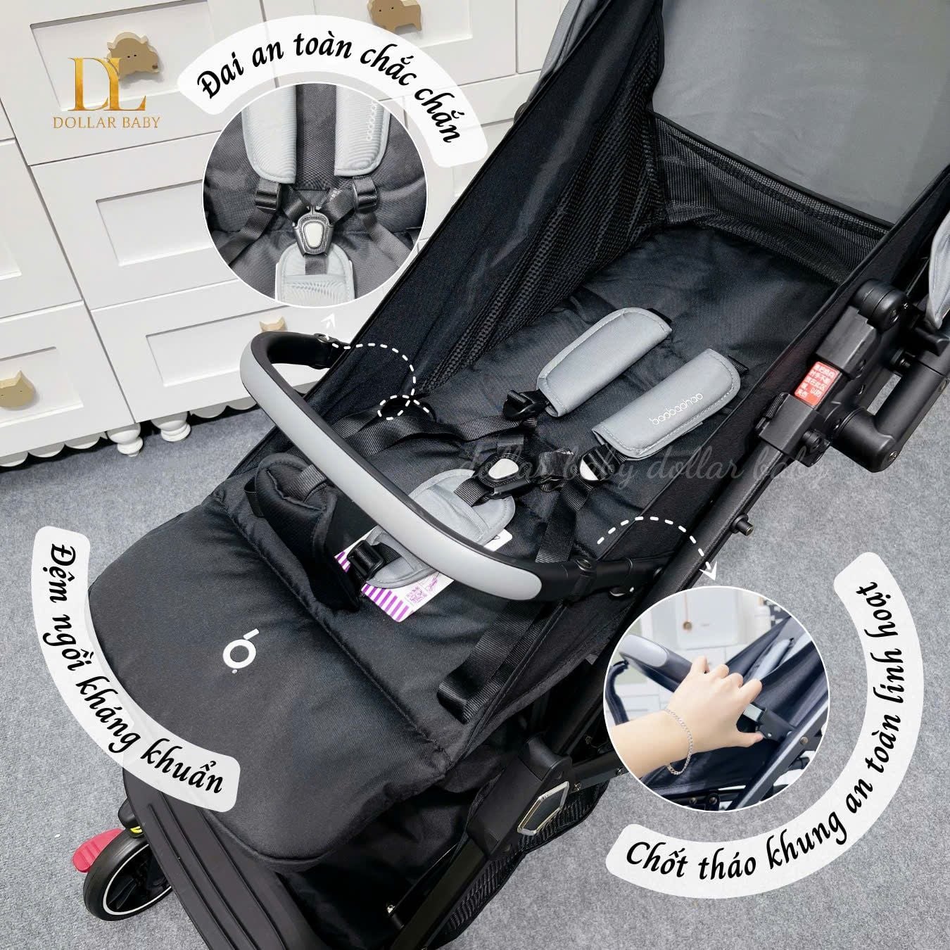  Xe Đẩy Baohao Y8 2 Chiều 